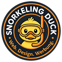 Snorkeling Duck Logo