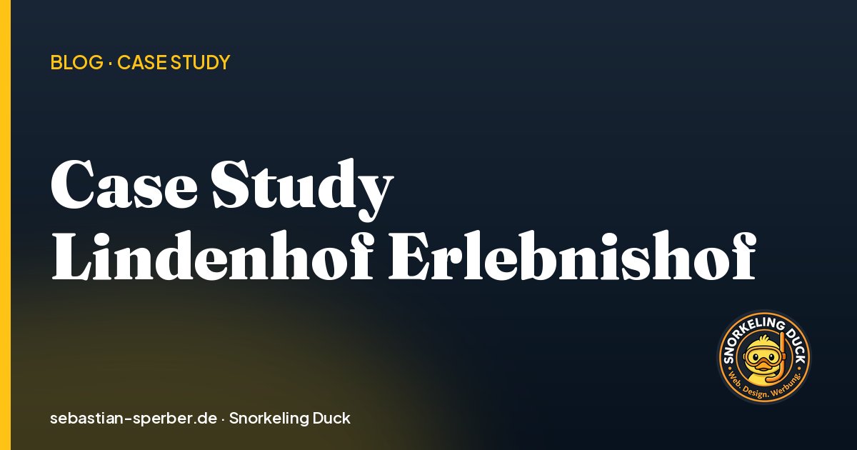 Wie ich die Website für den Lindenhof Erlebnishof umgebaut habe