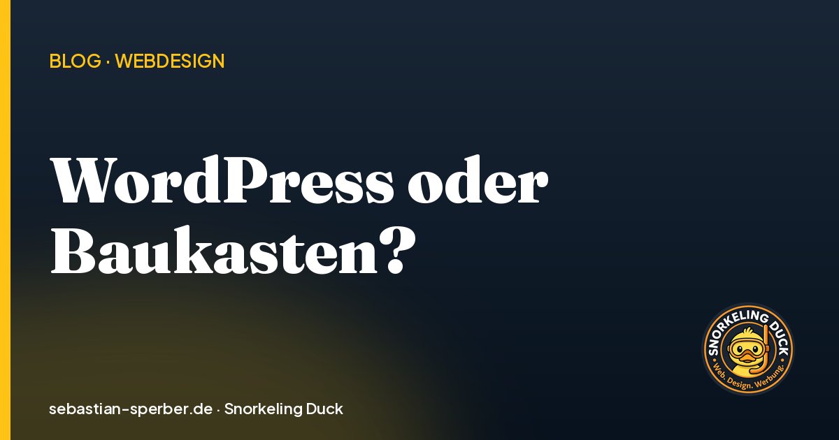 WordPress oder Baukastentools? Meine ehrliche Meinung nach 15 Jahren